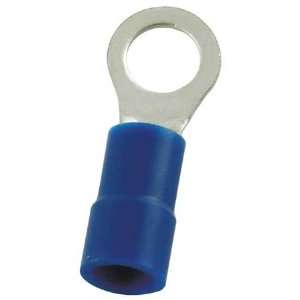    Terminal Ring Terminal,Blue,Butted,16 to 14,PK100 