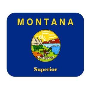  US State Flag   Superior, Montana (MT) Mouse Pad 