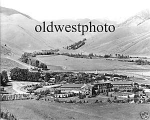 SUN VALLEY IDAHO FAMOUS RESORT 1940s DIGITAL PHOTO  