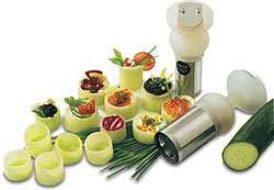 Bron TurnUp Vegetable Garnisher   Makes 1.6 (4 cm) 802985331281 