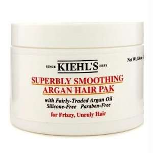 Kiehls Superbly Smoothing Argan Hair Pak (For Frizzy, Unruly Hair 