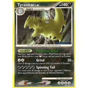  Pokemon Stormfront #30 Tyranitar Lv 61 Rare: Toys & Games