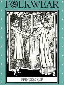   1910   Modern Princess Slip & Sleeveless Summer Dress Sewing Pattern