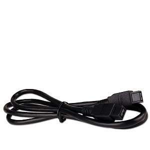    3 9 Pin Mini to 9 Pin FireWire 800 Cable (Black) Electronics