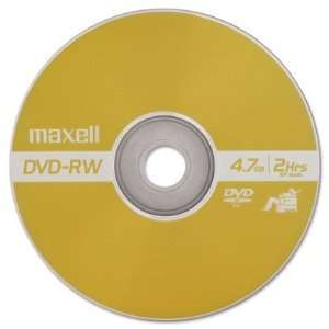  Maxell DVD RW Discs MAX635123: Electronics