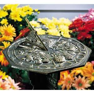  Whitehall Products Medium Butterfly Sundial: Patio, Lawn 