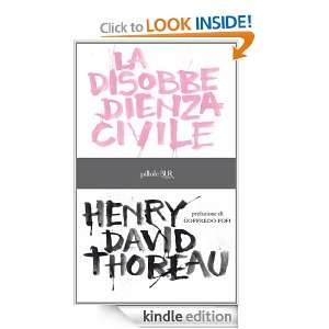 La disobbedienza civile (Pillole BUR) (Italian Edition): Thoreau 