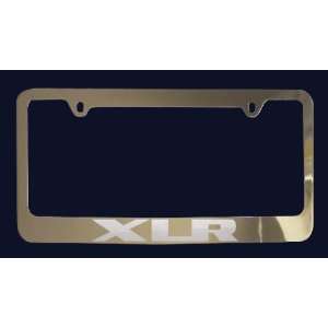 Cadillac XLR License Plate Frame (Zinc Metal)