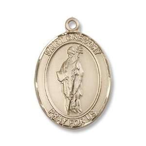 Gold St. Gregory the Great Medal, Patron Saint of Musicians & Singers 