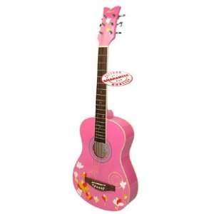   Acoustic 34 Inches Guitar Pink AW LA 142 34 PK: Musical Instruments