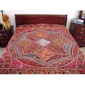 Kundan Indian Sari Decorative Bedspread Duvet Tapestry 