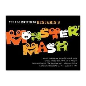    Halloween Party Invitations   Monster Bash By Dwell: Toys & Games