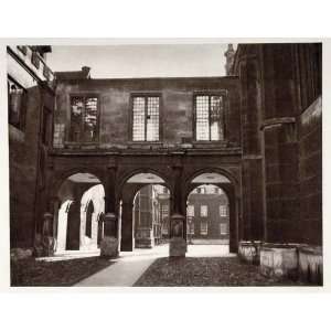  1926 Peterhouse College Cambridge University Print 