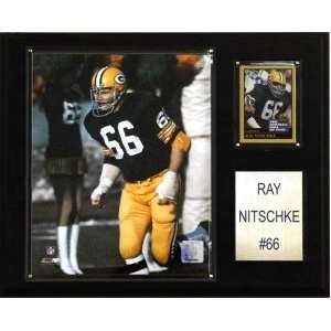  Green Bay Packers Ray Nitschke 12x15 Player Plaque 