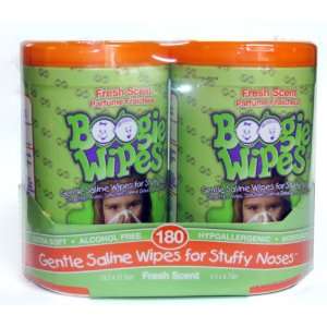   Scent Gentle Saline Wipes for Stuffy Noses 2pk