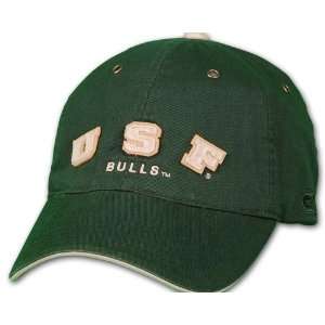  South Florida Bulls Adjustable Campus Yard Cap Green 