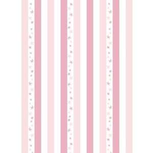  Starfish Stripe Pink Fabric By The Yard: Baby