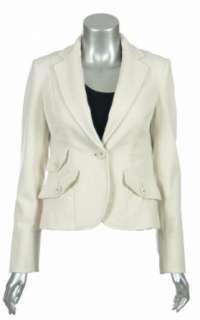    Sutton Studio Womens Notch Collar Blazer Jacket Petite: Clothing