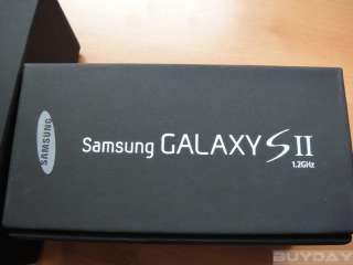 SAMSUNG GALAXY S II i9100 16GB NOBLE BLACK UNLOCKED SIM FREE BRAND NEW 