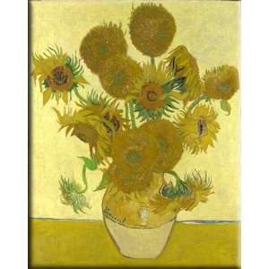  Sunflowers 13x16 Streched Canvas Art by Van Gogh, Vincent 