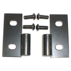  Rampage R7607 Lower Door Hinge Pair BLACK for 1976 06 Jeep 