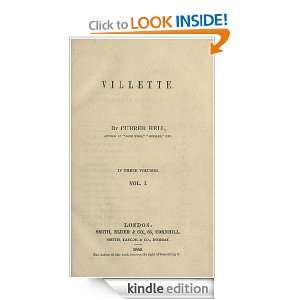 Villette (Original Version): Charlotte Bronte:  Kindle 