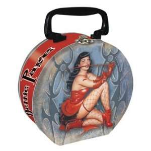  Bettie Page Round Tin Tote: Toys & Games