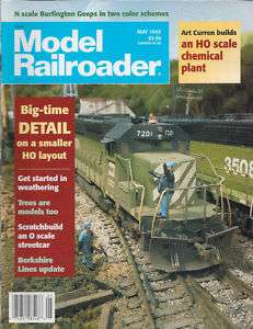 Model Railroader May 1995 Art Currens Chemical Plant  