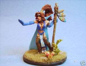 Mageknight Metal painted miniature Female Sorceress  
