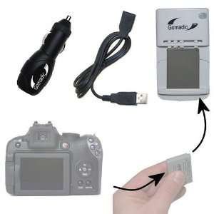: Portable External Battery Charging Kit for the Canon Powershot SX10 
