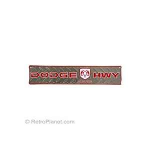  Dodge Highway Street Metal Sign: Home & Kitchen