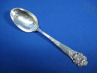 TOWLE GRECIAN PAT STERLING SOUVENIR ST. MARYS OH SPOON  