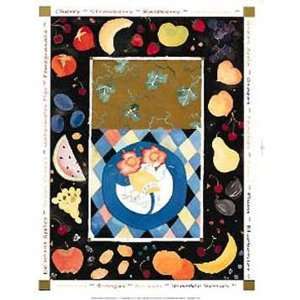   : Fruits   Poster by Anna Price Oneglia (18.25x24.25): Home & Kitchen