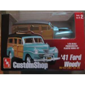  Custom Shop 41 Ford Woody Model Kit: Toys & Games