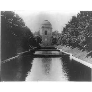 William McKinley,view of memorial,Canton,Ohio,c1920:  Home 