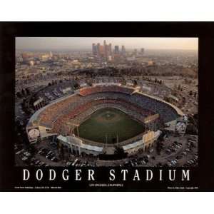  Los Angeles Dodgers Dodger Stadium Aerial Picture MLB 