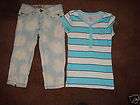 Justice Shirt and Mudd Jeans size 7 and 10 girls clothes outfit
