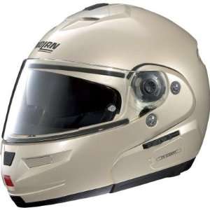  Nolan N103 N Com Helmet , Size Md, Color Pearl Ivory 