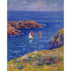   name Quessant Calm Day, by Moret Henri 