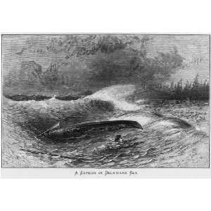  Capsize,Delaware Bay,Voyage of the Paper Canoe