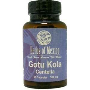  Gotu Kola Capsules / Capsulas de Gotu Kola 90ct Health 