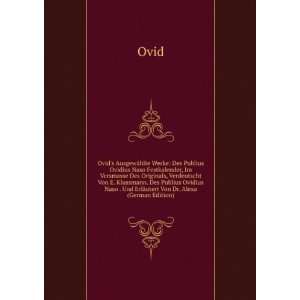   ¤utert Von Dr. Alexa (German Edition) (9785876662842): Ovid: Books