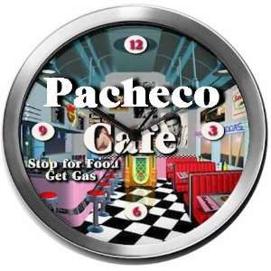  PACHECO 14 Inch Cafe Metal Clock Quartz Movement: Kitchen 