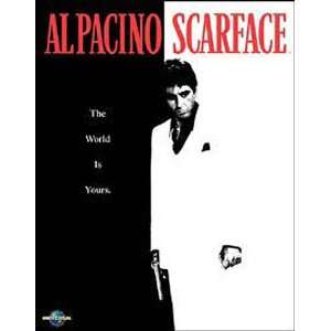    Scarface Movie Poster Al Pacino Metal Tin Sign NIB