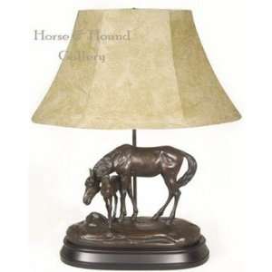  Standing Watch Horse Lamp