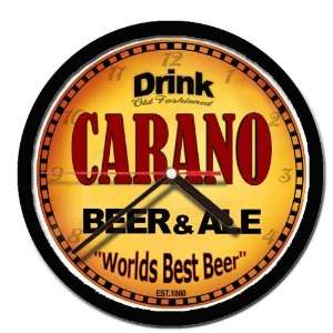  CARANO beer and ale cerveza wall clock: Everything Else