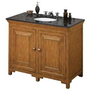  Cecilia Sink Cabinet 35hx44w Antique Oak: Kitchen 