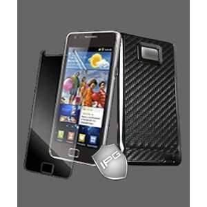 IPG Samsung Galaxy 2 i9100 Invisible Screen & Black Carbon 