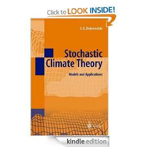  Stochastic Climate Theory: Models and Applications eBook 
