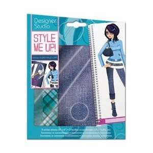  Aquastone Group Style Me Up Textured Fabric Sticker Sheets 